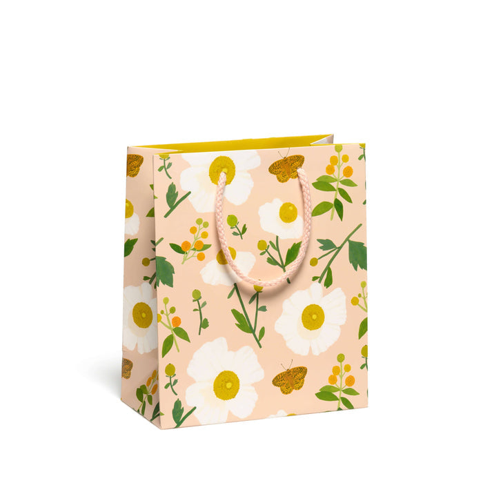 White Poppies gift bags: Large - Gift Wrap by Carlyle Avenue