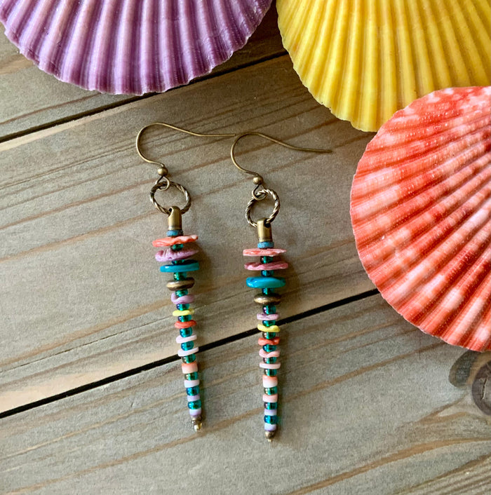 Wild Summer Tropical Earrings