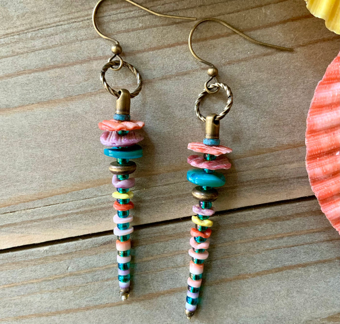 Wild Summer Tropical Earrings