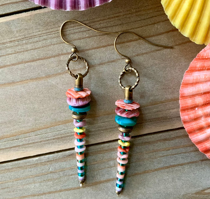 Wild Summer Tropical Earrings