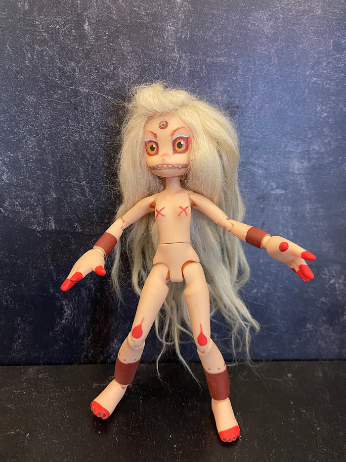 WILD WOMAN DOLL THAT I MADE ( AZONE BLANK BODY CUSTOM)