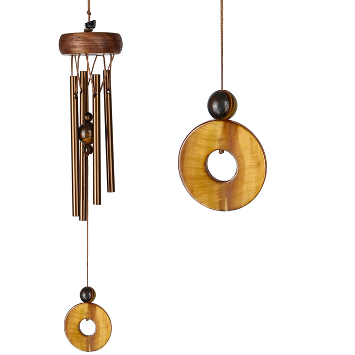 WIND CHIME TIGER EYE MINI
