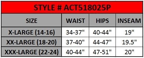 Women's Active High Rise 5-Pocket Capri Leggings in Black