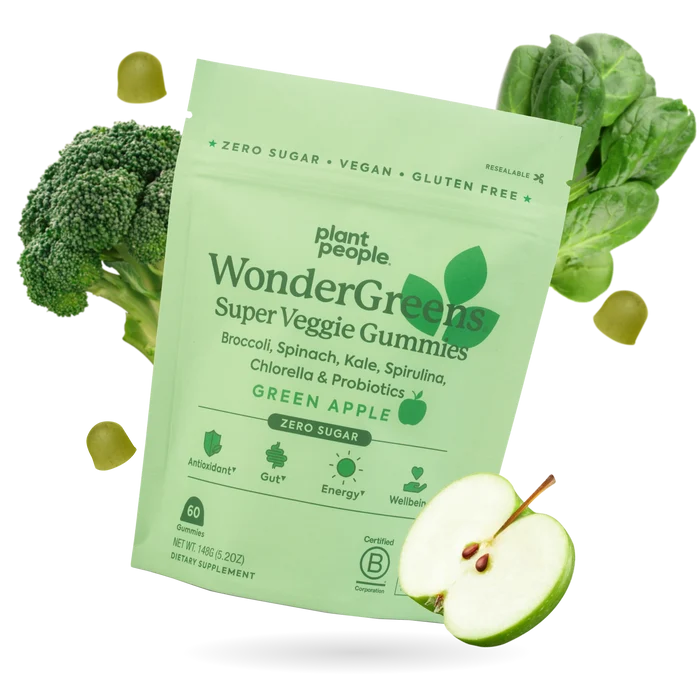WonderGreens Veggie Gummies Glow Apothecary