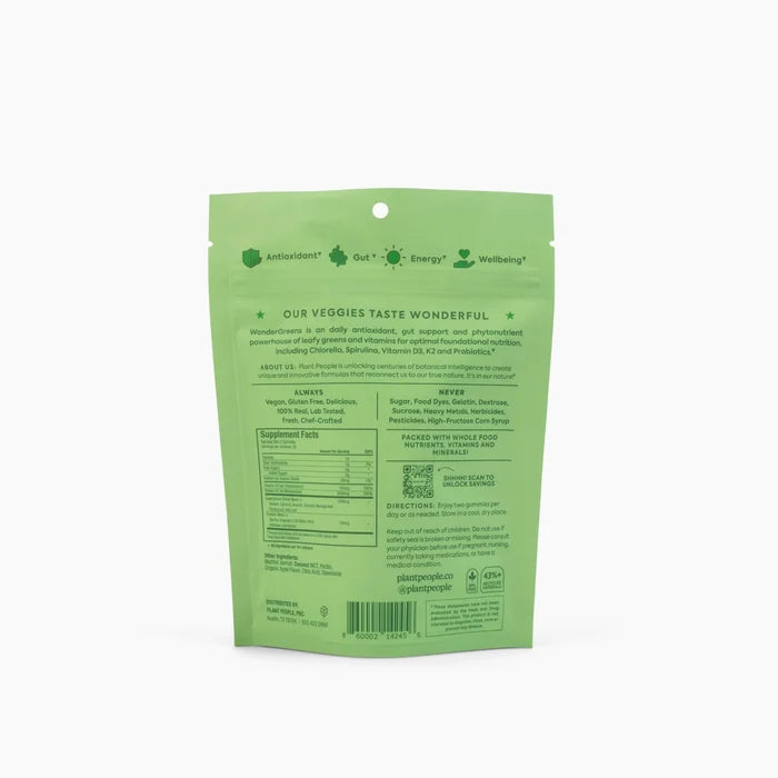 WonderGreens Veggie Gummies Glow Apothecary