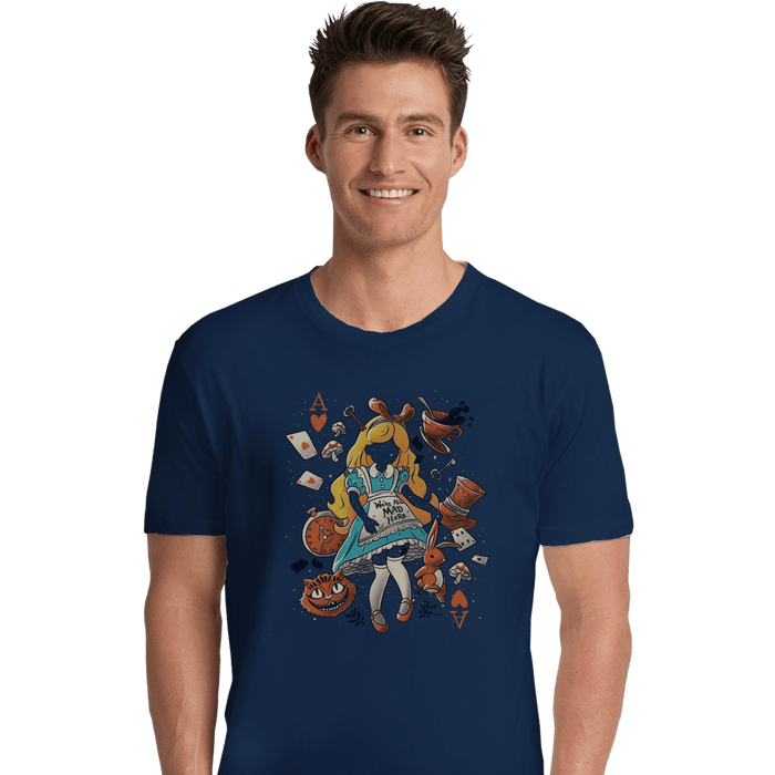 Premium Shirts, Unisex / Small / Navy