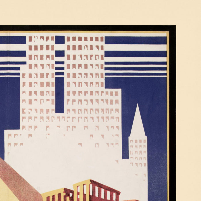 World Travel Poster: Jorden by Werner Werenskiold