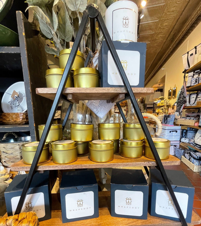 Wrapsody Candle Tin 4oz Candles in  at Wrapsody