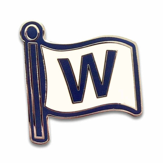 Wrigley Field W Flag Lapel Pin