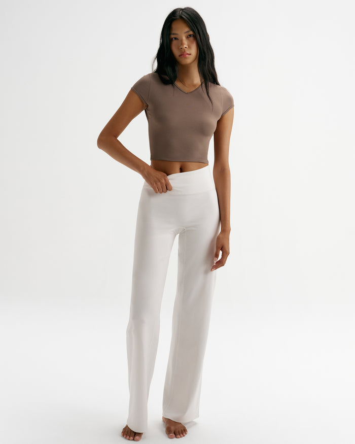 Yoga Pants - Marshmallow White