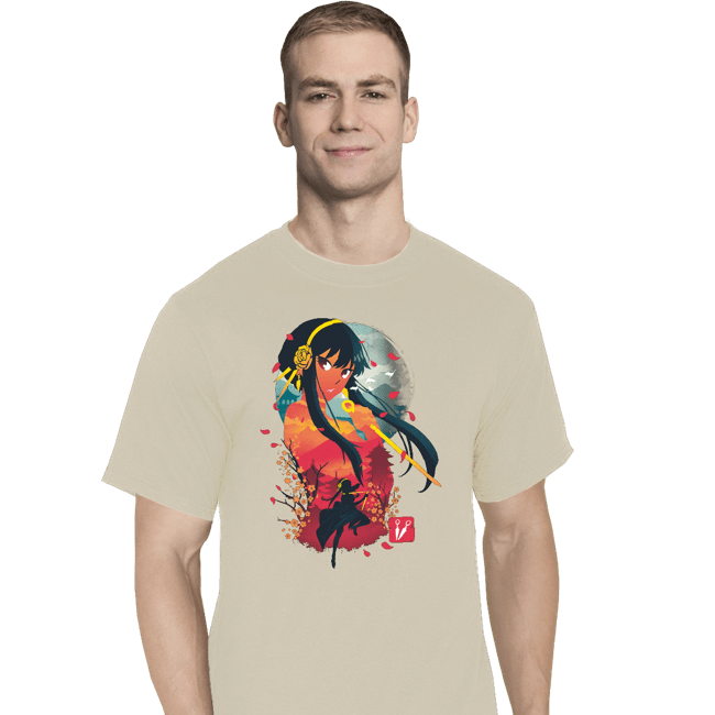 Daily_Deal_Shirts T-Shirts, Tall / Large / White Yor Yukio-e