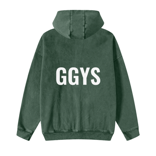 Zip-Up Fleece Hoodie