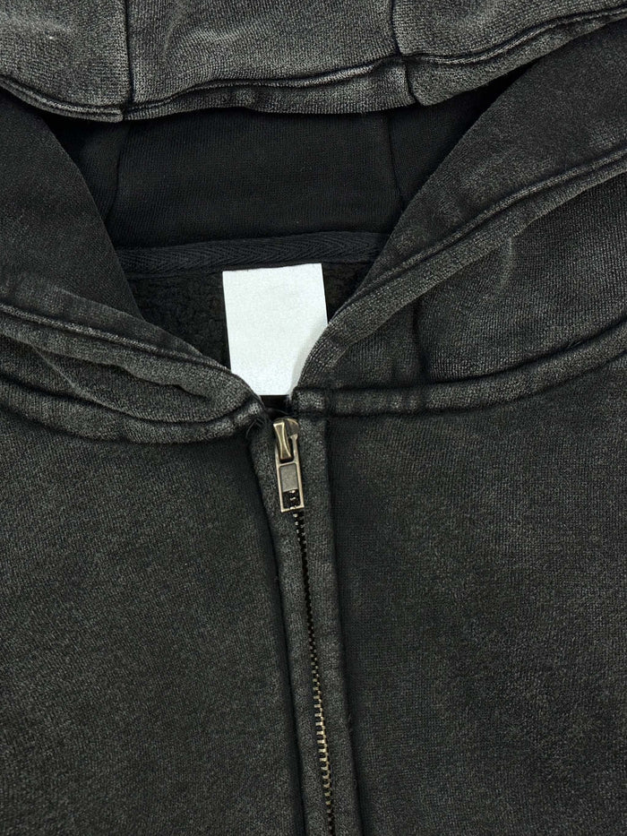Zip-Up Fleece Hoodie